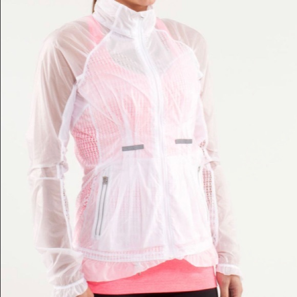 Lululemon Run Wild Jacket White size 4 NWOT. - Picture 2 of 10